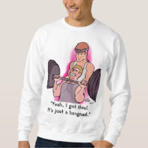 Hangnagel Mannen Sweatshirt