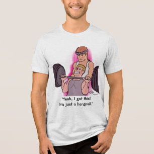Hangnagel Mannen Tri-Blend Shirt