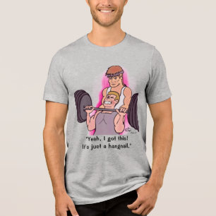 Hangnagel Mannen Tri-Blend Shirt