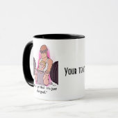 Hangnagel Mok (Voorkant links)