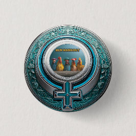 HANGOUT VOOR KIPPEN RONDE BUTTON 3,2 CM