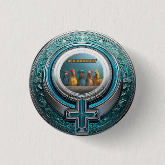 HANGOUT VOOR KIPPEN RONDE BUTTON 3,2 CM