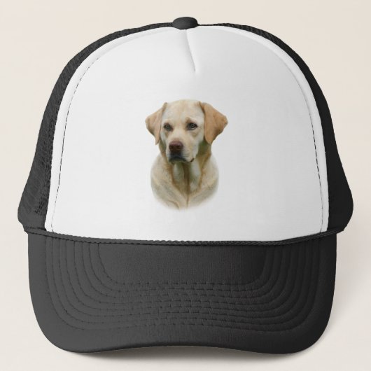 Hangover 2 Geel lab T-shirt Trucker Pet (Voorkant)