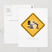 Hangover-briefkaart Briefkaart (Voorkant / Achterkant)