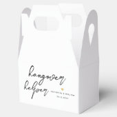 Hangover Helper Recovery Kit Favor Box Bedankdoosjes (Geopend)