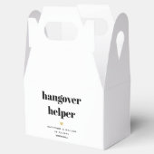 Hangover Helper Recovery Kit Favor Box Bedankdoosjes (Geopend)
