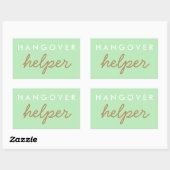 Hangover Helper Wedding Bachelorette Favor Sticker (Vel)
