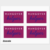 Hangover Helper Wedding Bachelorette Favor Sticker (Vel)