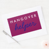 Hangover Helper Wedding Bachelorette Favor Sticker (Envelop)