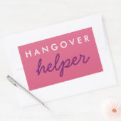 Hangover Helper Wedding Bachelorette Favor Sticker (Envelop)