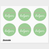 Hangover Helper Wedding Favor Sticker Sage Pink (Vel)