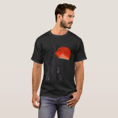 Hangover Human Tree Surreal artistieke zonsonderga T-shirt (Voorkant volledig)