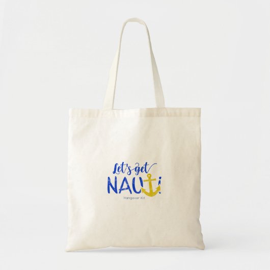 Hangover Kit Laten we Nauti Bachelorette Party hal Tote Bag (Voorkant)