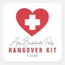 HANGOVER Kit Persoonlijke stickers