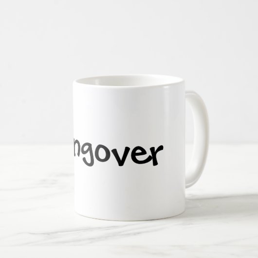 Hangover Koffiemok (Voorkant rechts)