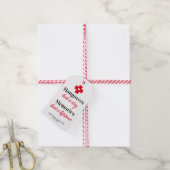 Hangover Recovery Kit Personalized Wedding Favor Cadeaulabel (Met Touw)