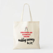 Hangover Recovery Kit Wedding Guest Tote Bag (Voorkant)