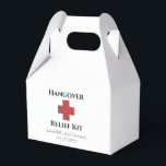 Hangover Relief Kit Bedankdoosjes<br><div class="desc">Hangover Relief Kit Box Perfect voor de dag na je bruiloft of vrijgezellenfeest.</div>