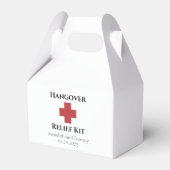 Hangover Relief Kit Bedankdoosjes (Voorkant Zijde)