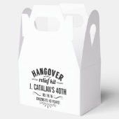 Hangover Relief Kit |  feestdag Bedankdoosjes (Geopend)