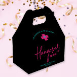 Hangover Relief Kit Neon Hot Pink Blauwgroen huwel Bedankdoosjes<br><div class="desc">Hangover Relief Kit. Deze leuke trouwbondozen zijn perfect om je eigen kits te maken voor je gasten, essentieel als je van plan bent om een open bar te hebben. Bezoek ons collectie voor huwelijksgunsten, en hangover kit gunsten en trouwkeepsakes. Personaliseer met naam en datum. COPYRIGHT © 2020 Judy Burrows, Black...</div>