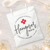 Hangover Relief Kit Personalized Wedding Bedankzakje (Geknipt)