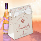 Hangover Relief Kit Roos Gold Glitter Wedding Bedankdoosjes