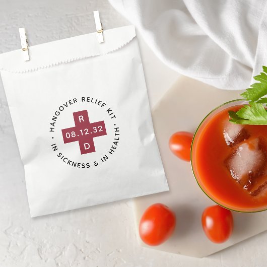 Hangover Relief Kit | Weddenschap Bedankzakje