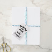 Hangover Relief Kit | Weddenschap-terugvorderingsv Cadeaulabel (Met Touw)