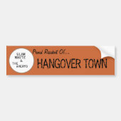 Hangover Town Bumpersticker (Voorkant)