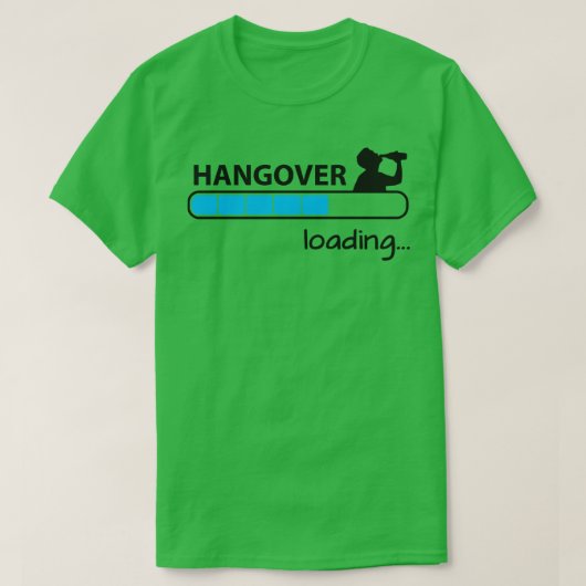Hangoverbelasting T-shirt (Design voorkant)