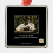 Hangovers Metalen Ornament (Voorkant)