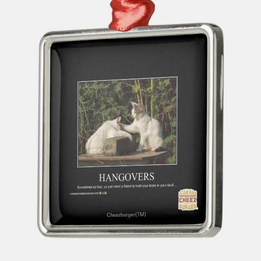 Hangovers Metalen Ornament (Links)