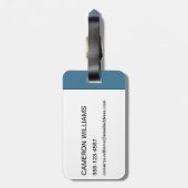 Hangovers: Nothing Cocktail Can't Fix Bagagelabel (Achterkant verticaal)