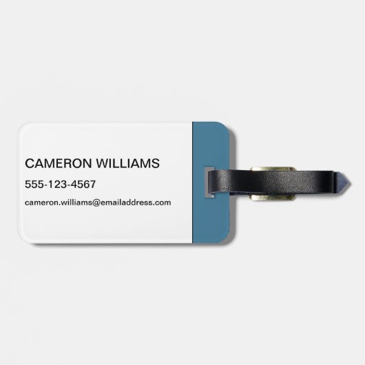 Hangovers: Nothing Cocktail Can't Fix Bagagelabel (Achterkant horizontaal)