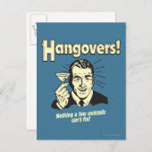 Hangovers: Nothing Cocktail Can't Fix Briefkaart (Voorkant / Achterkant)