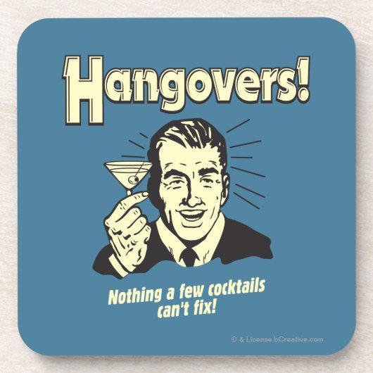 Hangovers: Nothing Cocktail Can't Fix Drankjes Onderzetter (Voorkant)