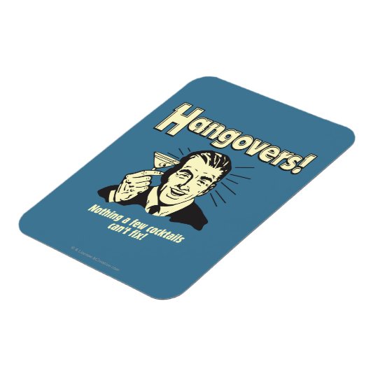 Hangovers: Nothing Cocktail Can't Fix Magneet (Linkerzijde)