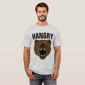 HANGRY GRIZZLY BEAR T-Shirts (Voorkant volledig)