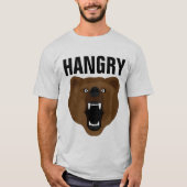 HANGRY GRIZZLY BEER T-Shirts (Voorkant)