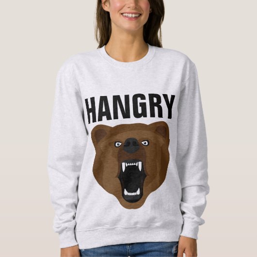 HANGRY GRIZZLY BEER T-Shirts (Voorkant)