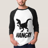 HANGRY (HONGER/BOOS) Grappige T-shirts (Voorkant)