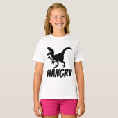 HANGRY (HUNGRY/ANGRY) Grappige Kinder T-shirts (Voorkant volledig)