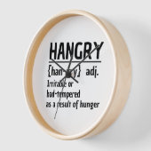 Hangry Prikkelbaar of slecht getemperd vanwege hon (Hoek)
