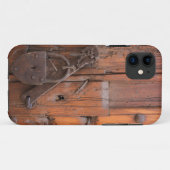 Hangslot op houten deur Case-Mate iPhone case (Achterkant (horizontaal))
