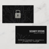 Hangslot | Printplaat II Visitekaartje (Voorkant / Achterkant)