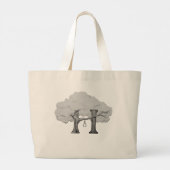 Hangtown Canvas tas | Hangman's Tree (Achterkant)