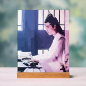 Hanguang Jun Lan Wangji De ongetemde MDZS Acryl Bord (Neutraal)
