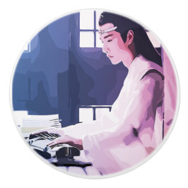 Hanguang Jun Lan Wangji De ongetemde MDZS Keramische Knop