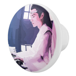 Hanguang Jun Lan Wangji De ongetemde MDZS Keramische Knop